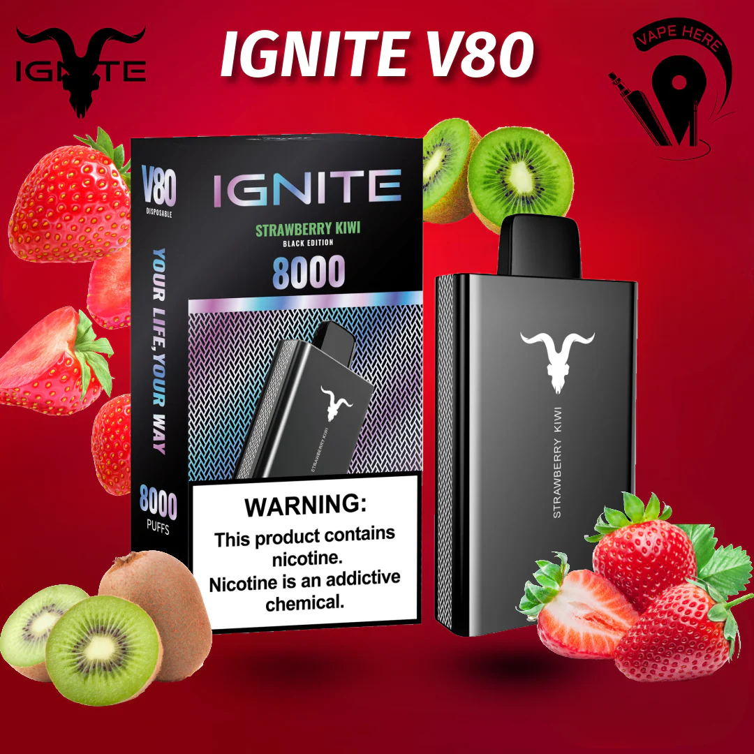 IGNITE V80 Disposable Vape 8000 PUFFS 20MG - Image 13