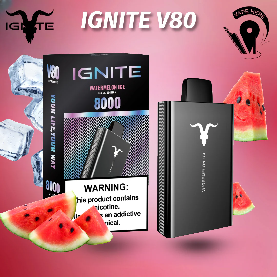 IGNITE V80 Disposable Vape 8000 PUFFS 20MG - Image 14