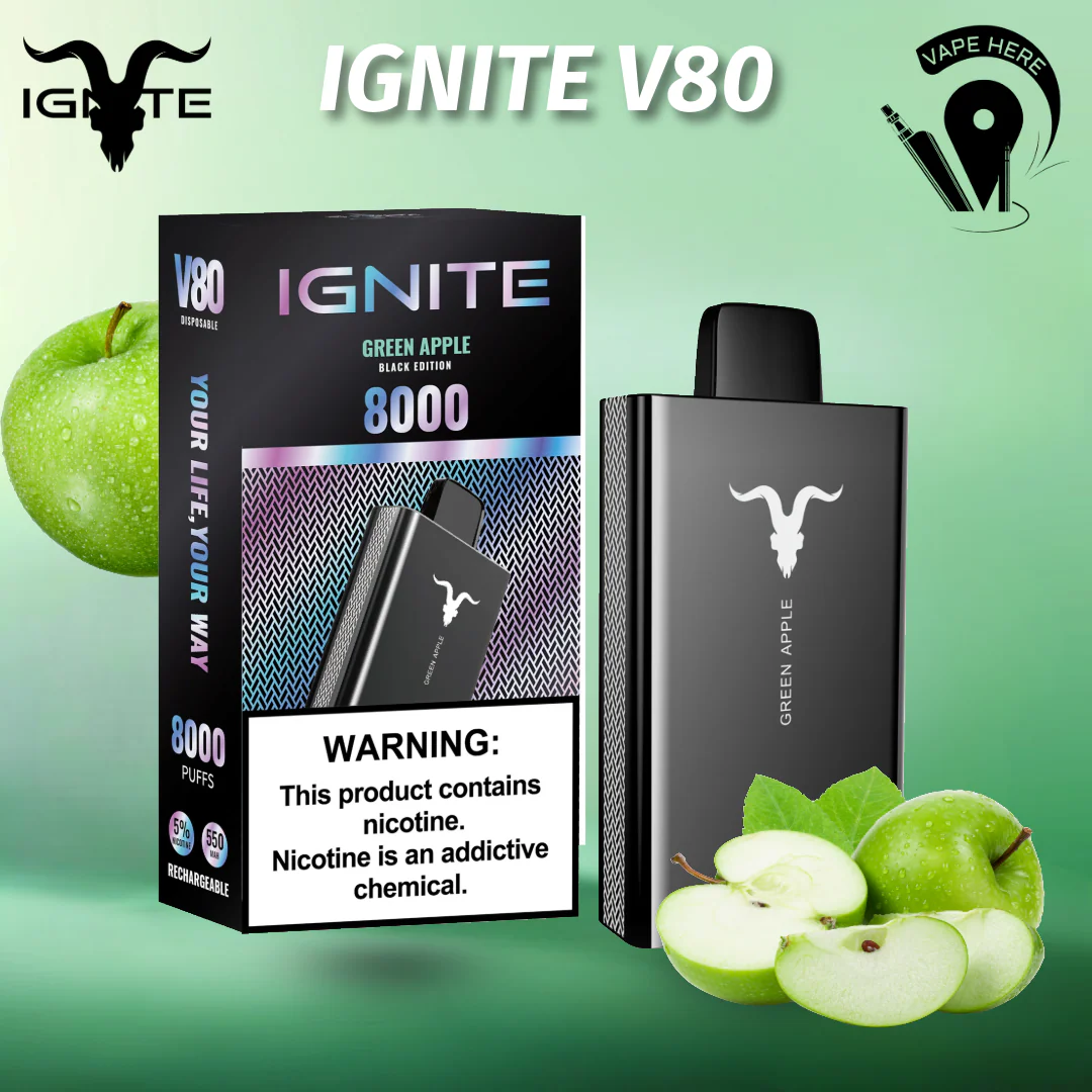 IGNITE V80 Disposable Vape 8000 PUFFS 20MG - Image 9