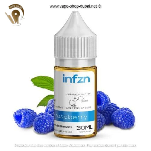 INFZN - Blue Raspberry 30 ml - SaltNic - Image 4