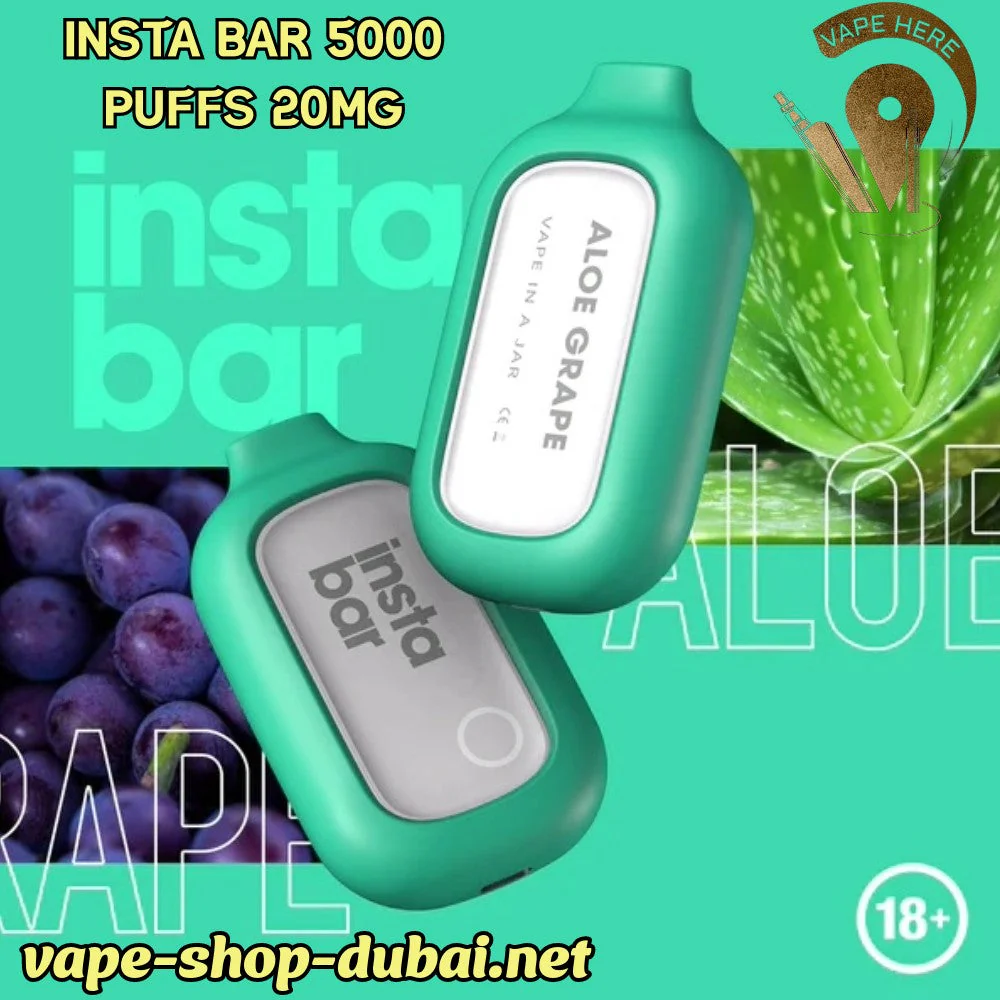 INSTA BAR 5000 PUFFS 20MG DISPOSABLE VAPE POD DEVICE - Image 4