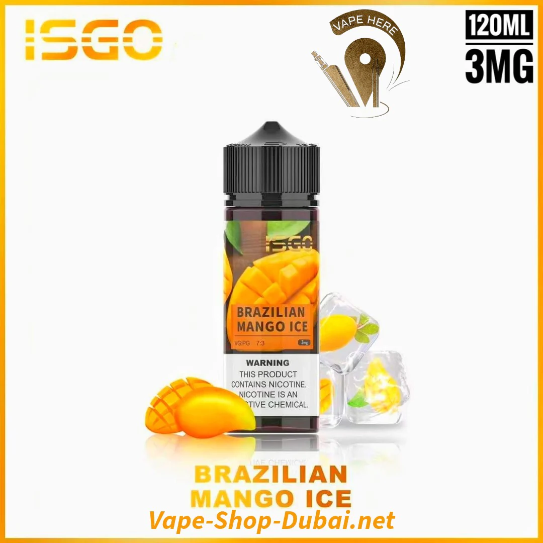 ISGO 120ml JUICES E-LIQUIDS 3MG - Image 23