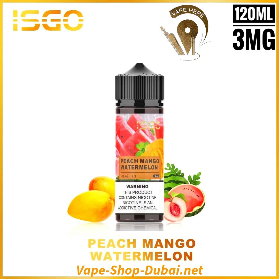ISGO 120ml JUICES E-LIQUIDS 3MG - Image 3