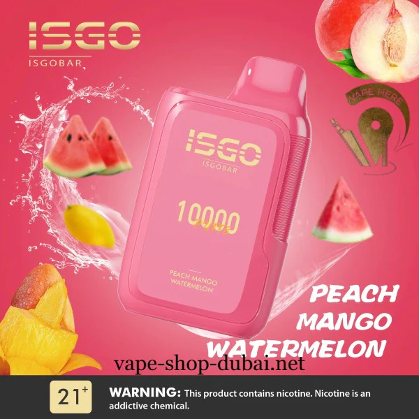 ISGO BAR 10,000 PUFFS DISPOSABLE VAPE - Image 10