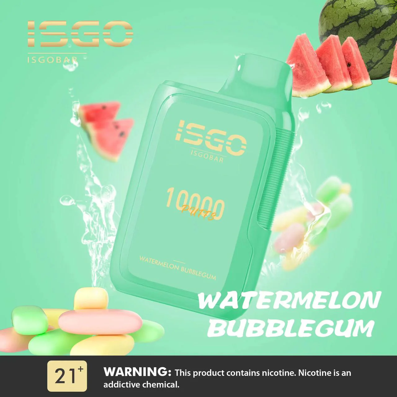 ISGO BAR 10,000 PUFFS DISPOSABLE VAPE - Image 20
