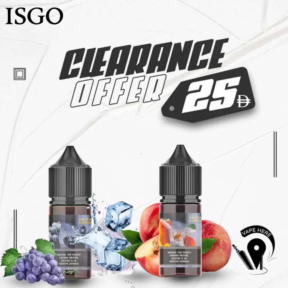 ISGO JUICES SALTNIC 30 ML