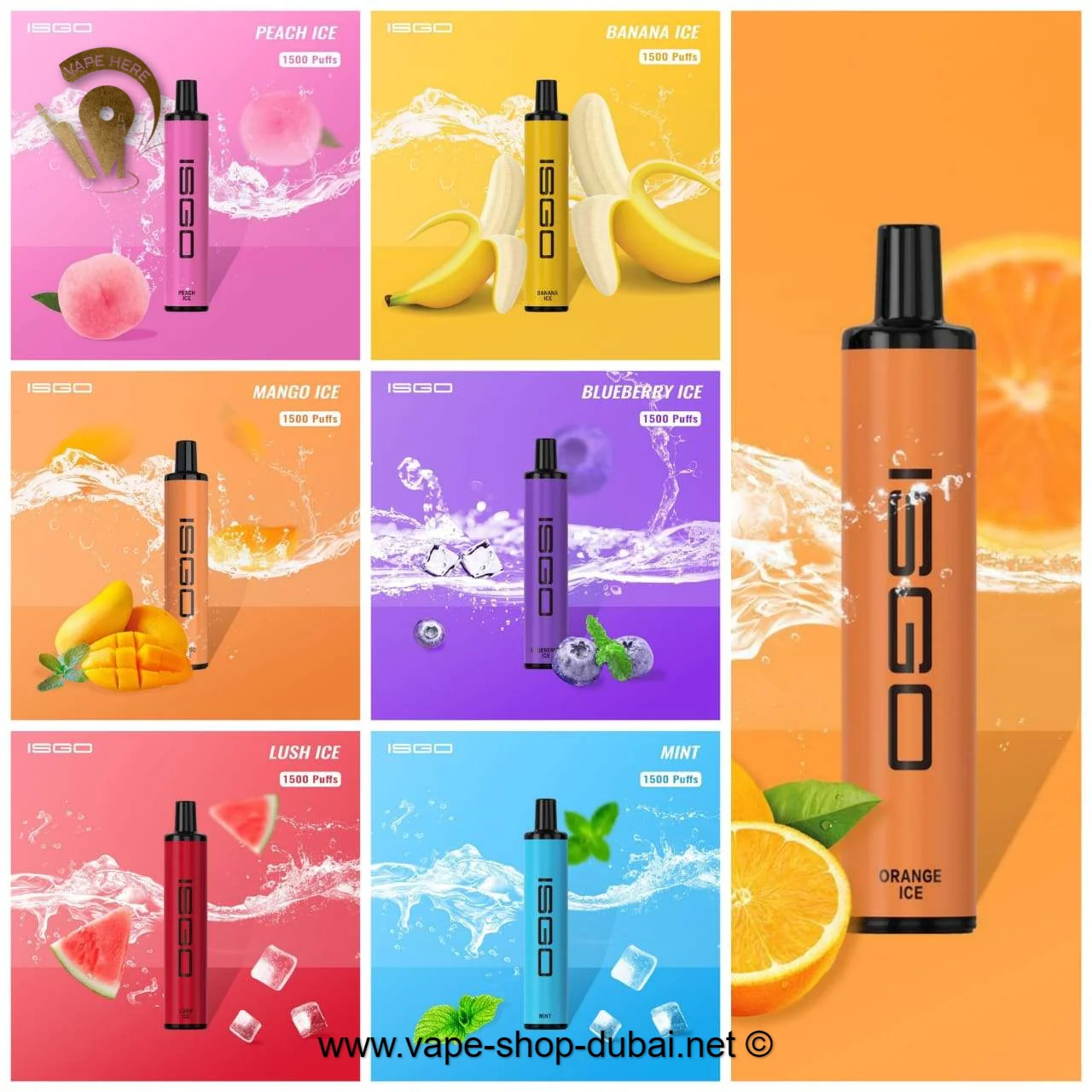 ISGO PARIS DISPOSABLE POD SYSTEM 50mg (1500 Puffs) - Image 5