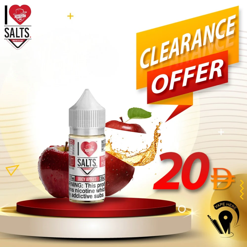 Juicy Apples - I Love Salts / Mad Hatter Juice - Image 2