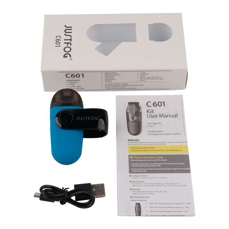 JUSTFOG C601 ULTRA PORTABLE POD SYSTEM ( Clearance Offer ) - Image 9