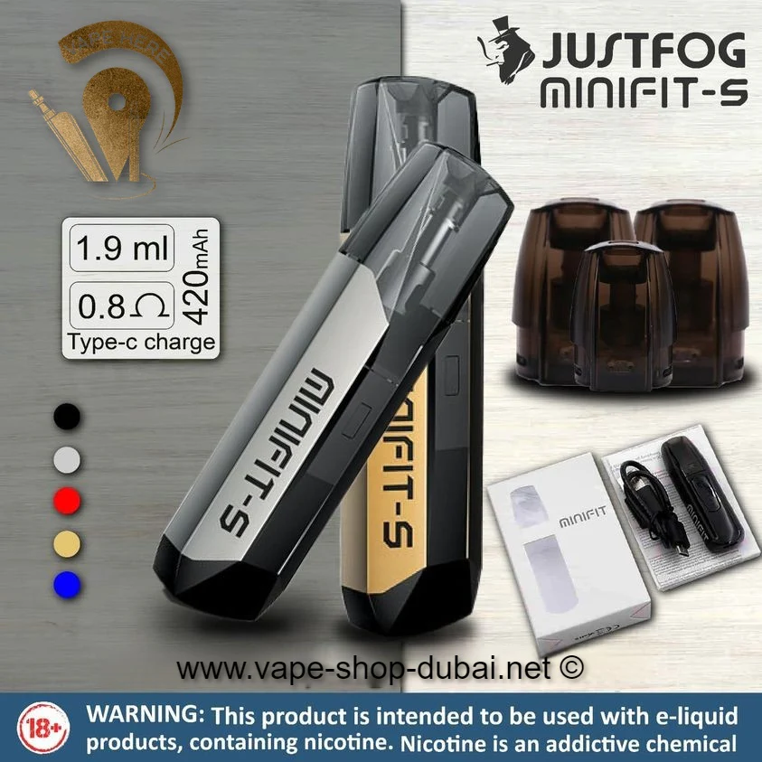 JUSTFOG MINI FIT S POD KIT 420MAH - Image 3