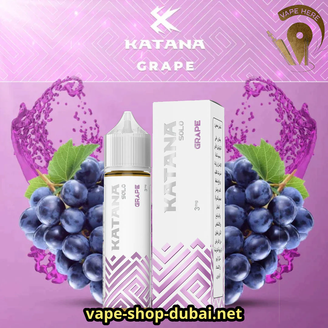 KATANA SOLO SERIES E-LIQUIDS 60ML 3MG