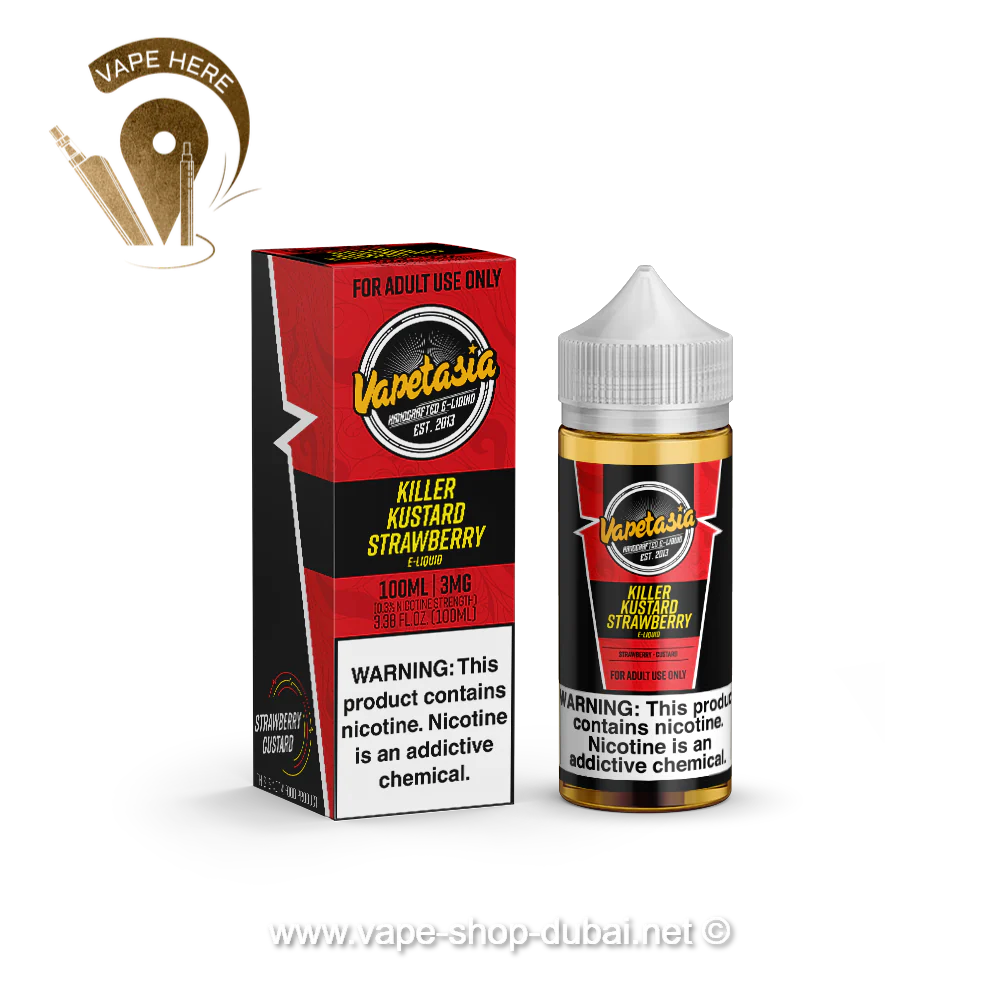 Killer Kustard Strawberry - Vapetasia