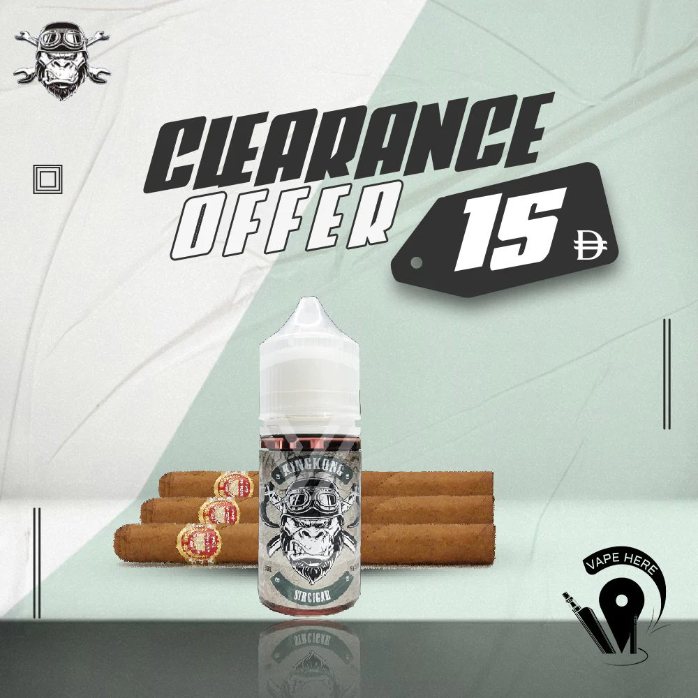 King Kong - Sir Cigar 30ml Saltnic