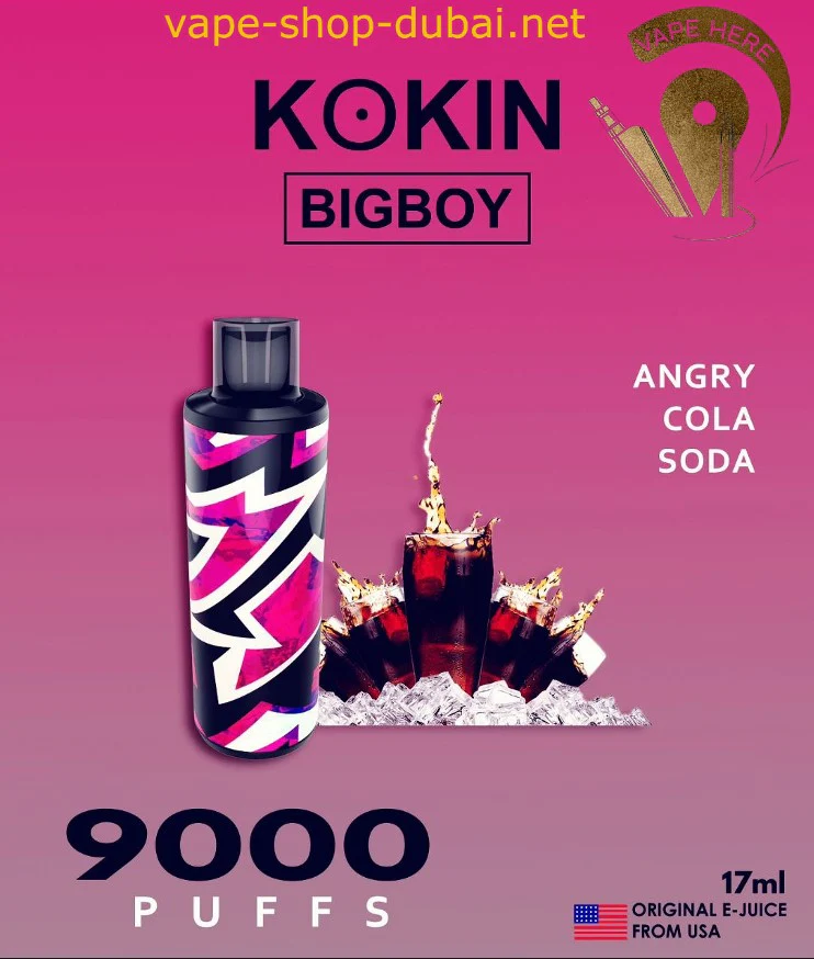KOKIN BIG BOY 9000 PUFFS DISPOSABLE VAPE - Image 8