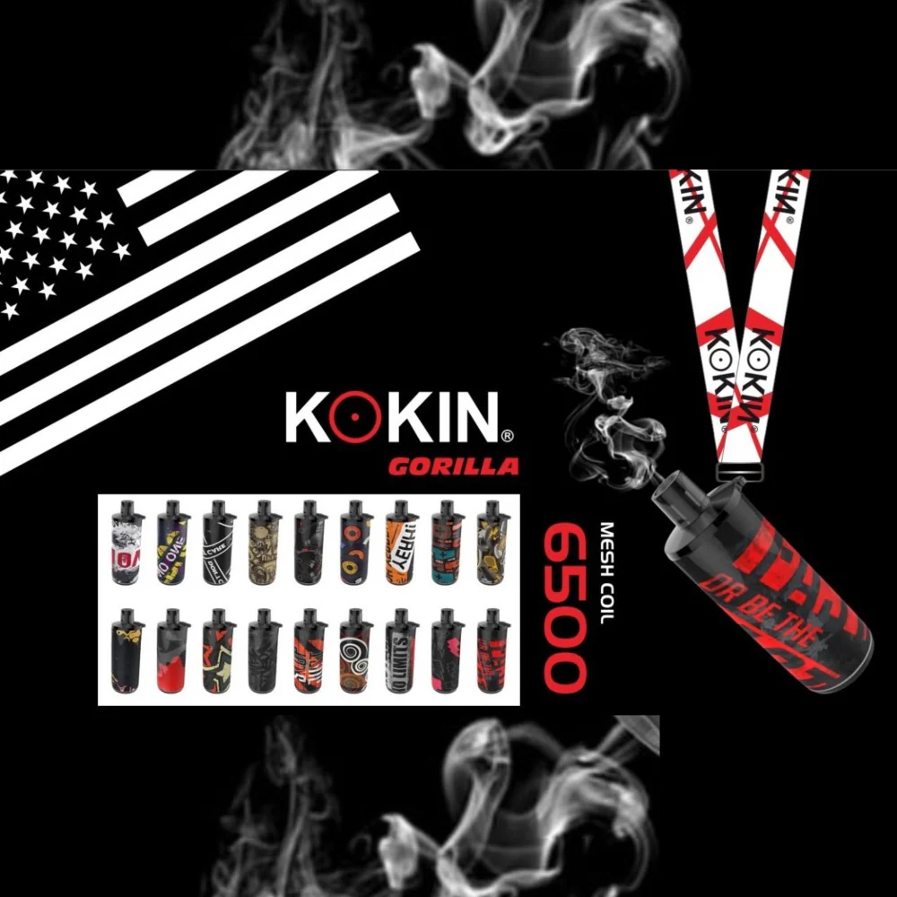 KOKIN GORILLA 6500 PUFFS DISPOSABLE VAPE - Image 3
