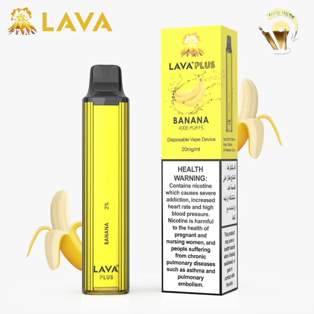 LAVA PLUS 4000 PUFFS DISPOSABLE VAPE 20mg - Image 6
