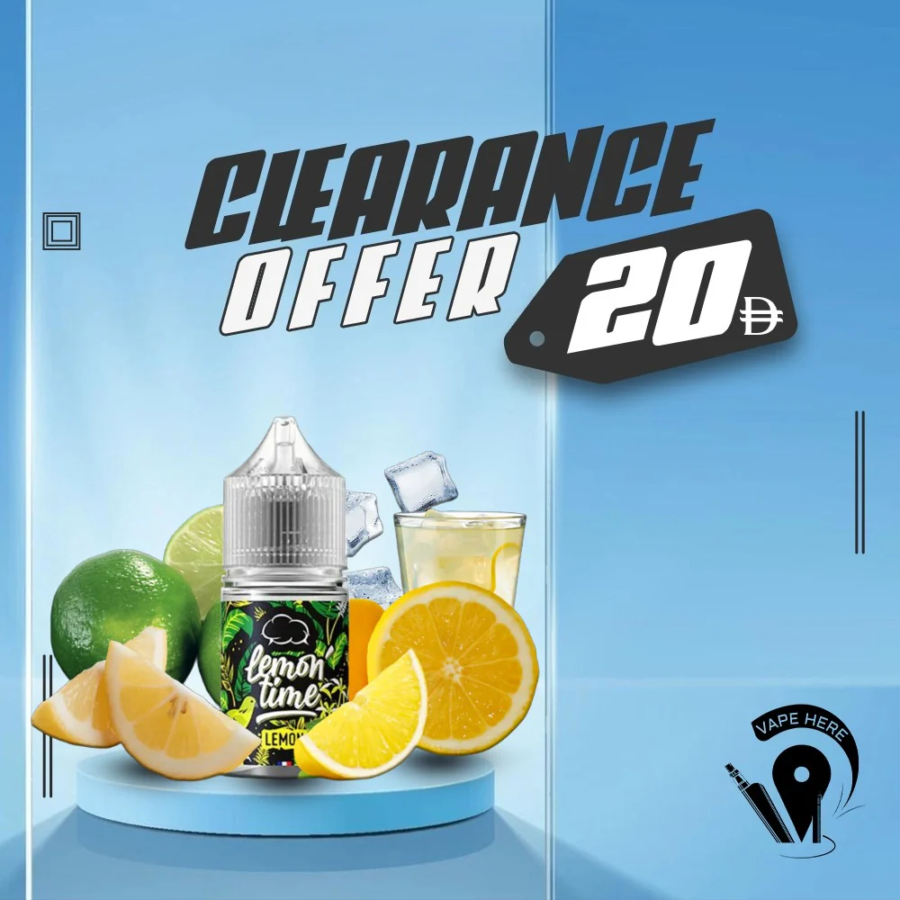 LEMON TIME LEMON - ELIQUID FRANCE 30ML SALT