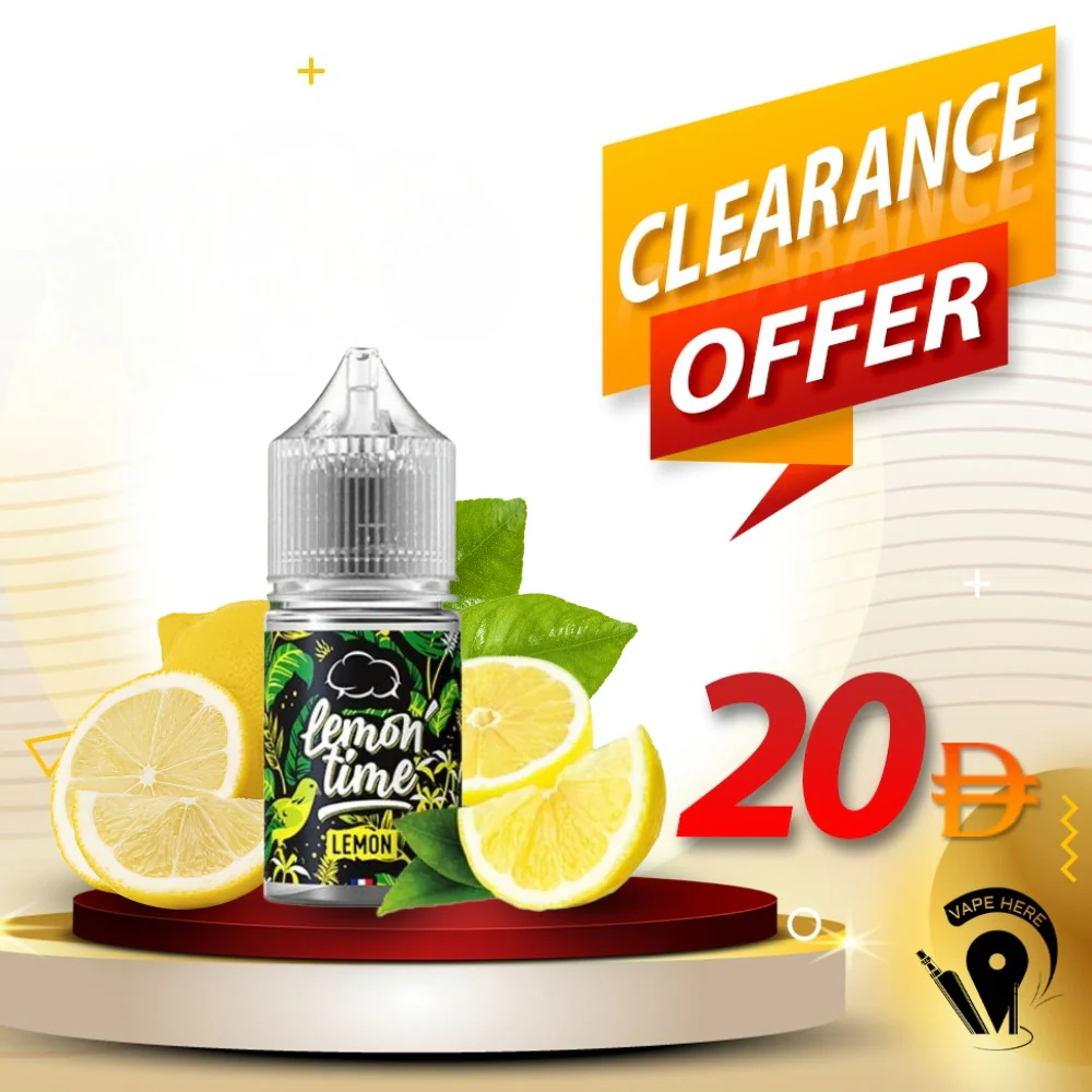 LEMON TIME LEMON - ELIQUID FRANCE 30ML SALT - Image 2