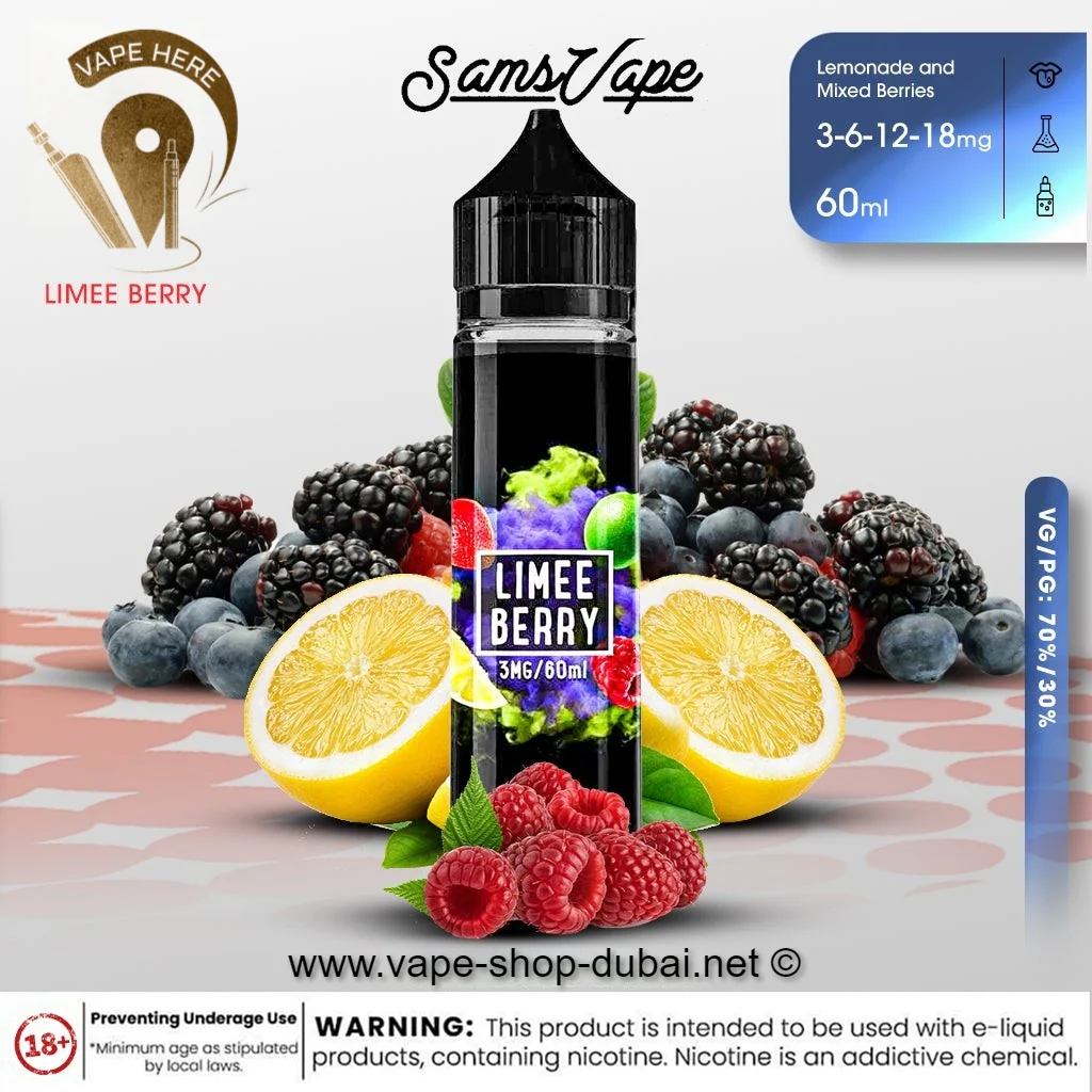 Limee Berry E Liquid by Sam Vapes