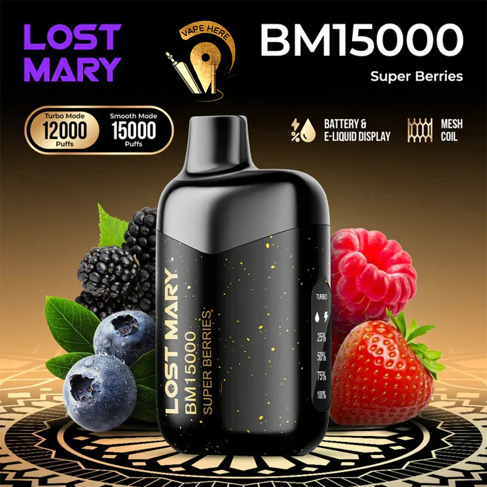 LOST MARY 15K Puffs Disposable Vape BM15000 TURBO 50mg - Image 7