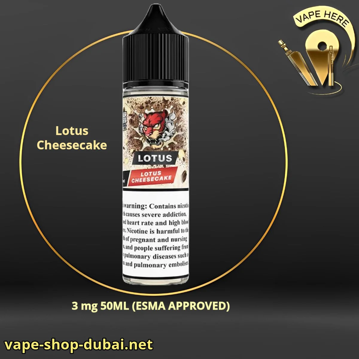 Lotus Cheesecake - Dr Vapes (Desserts Series) - Image 2