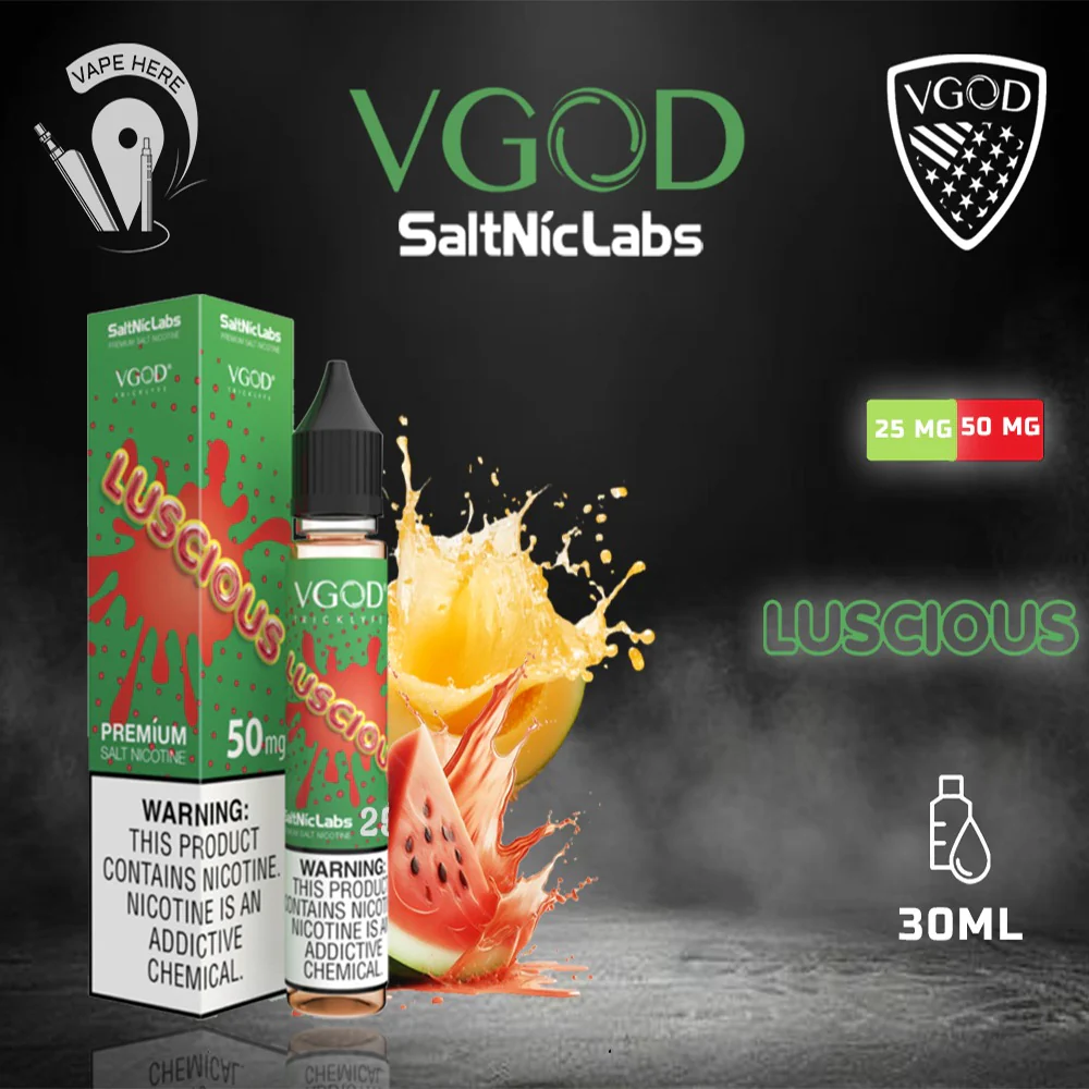 VGOD Luscious Nic Salts - 30ml
