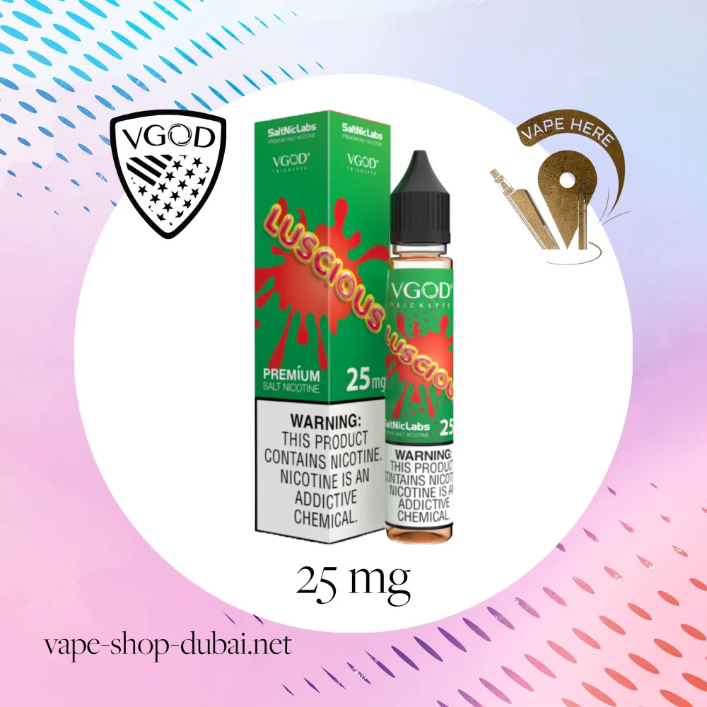 VGOD Luscious Nic Salts - 30ml - Image 5