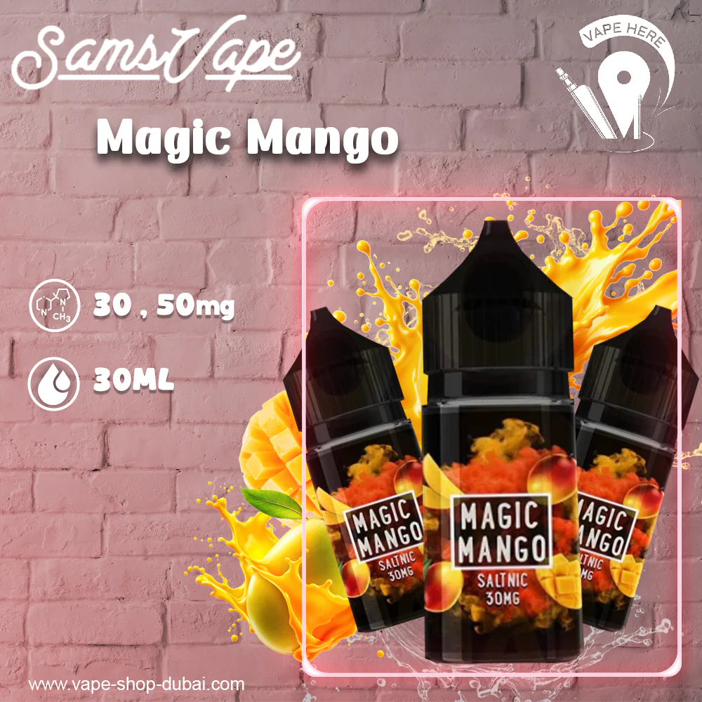 MAGIC MANGO SALTNIC 30 ML BY SAM VAPES