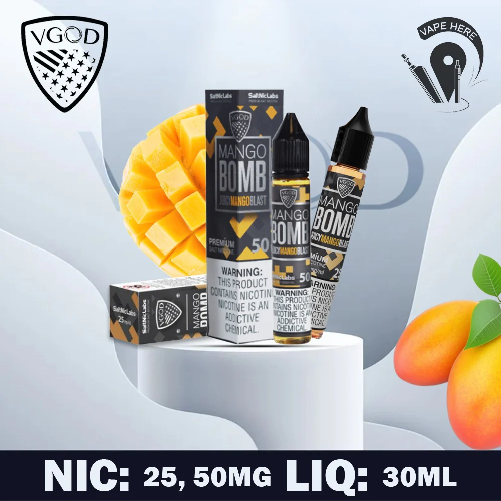 VGOD Mango Bomb Salt Nic - 30ml - Image 2