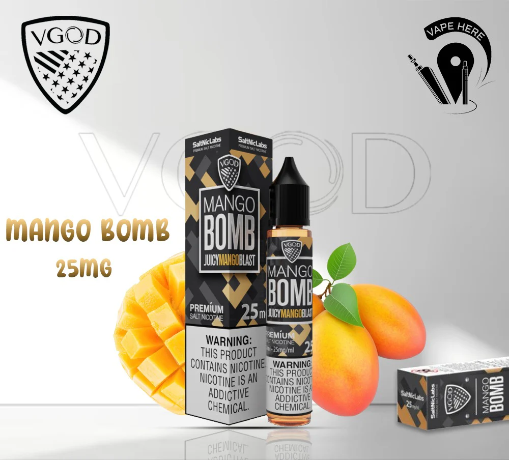 VGOD Mango Bomb Salt Nic - 30ml - Image 3