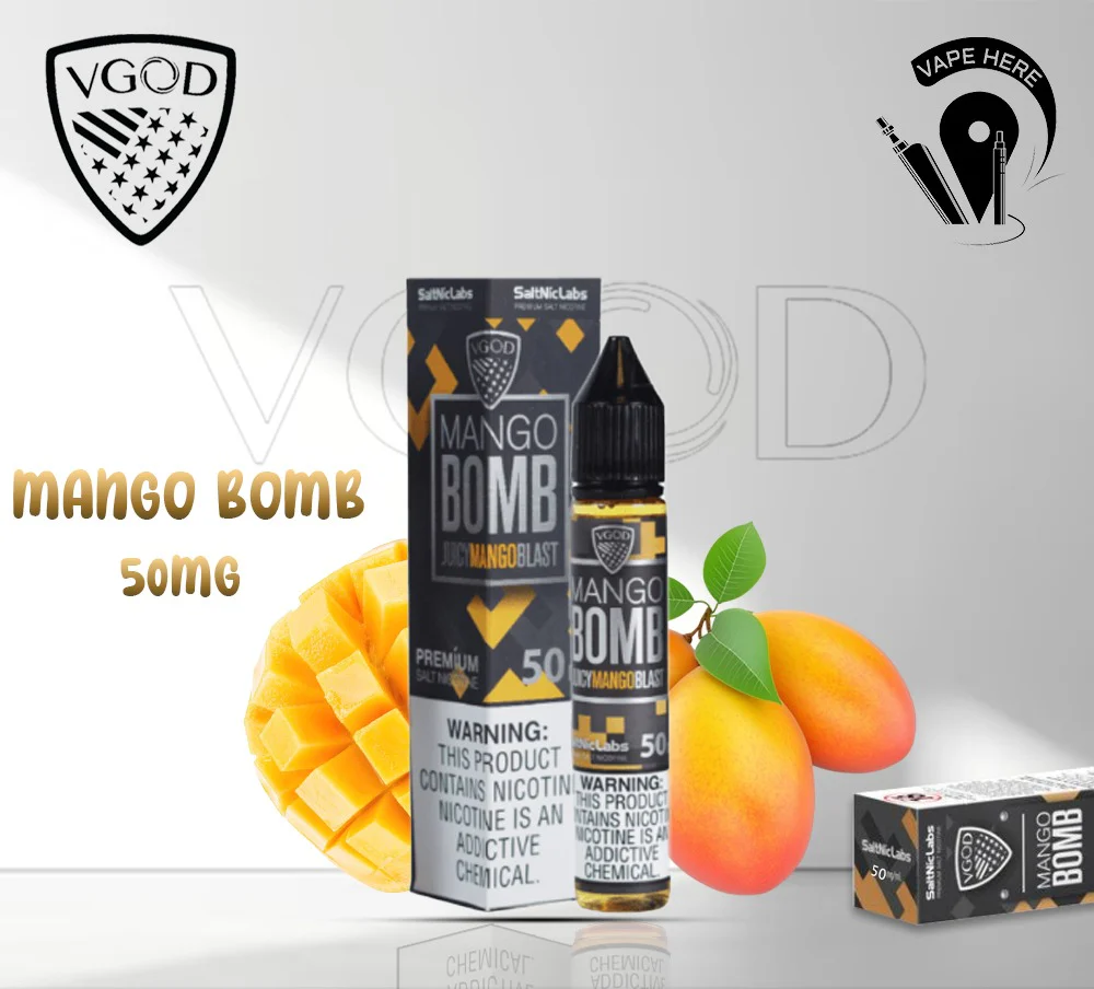 VGOD Mango Bomb Salt Nic - 30ml - Image 4