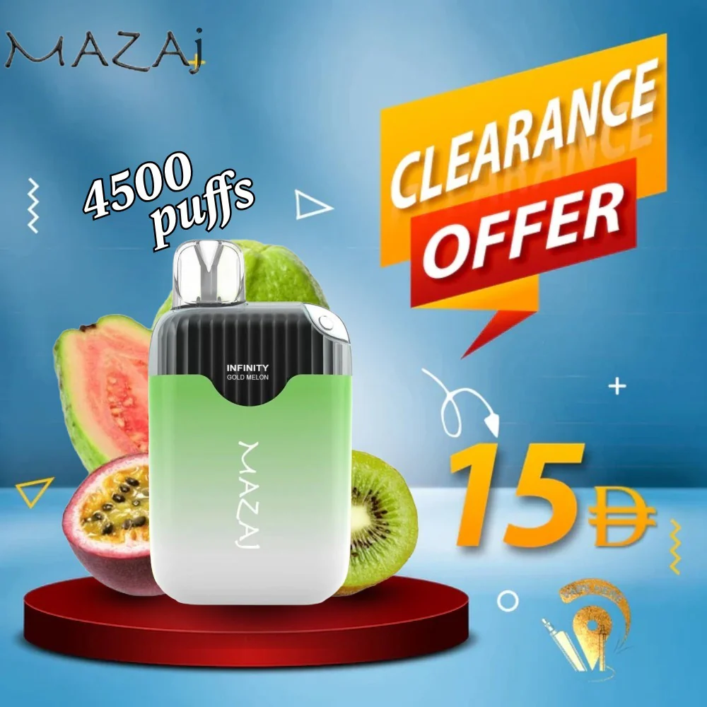 MAZAJ INFINITY 4500 PUFFS DISPOSABLE VAPE - Image 2