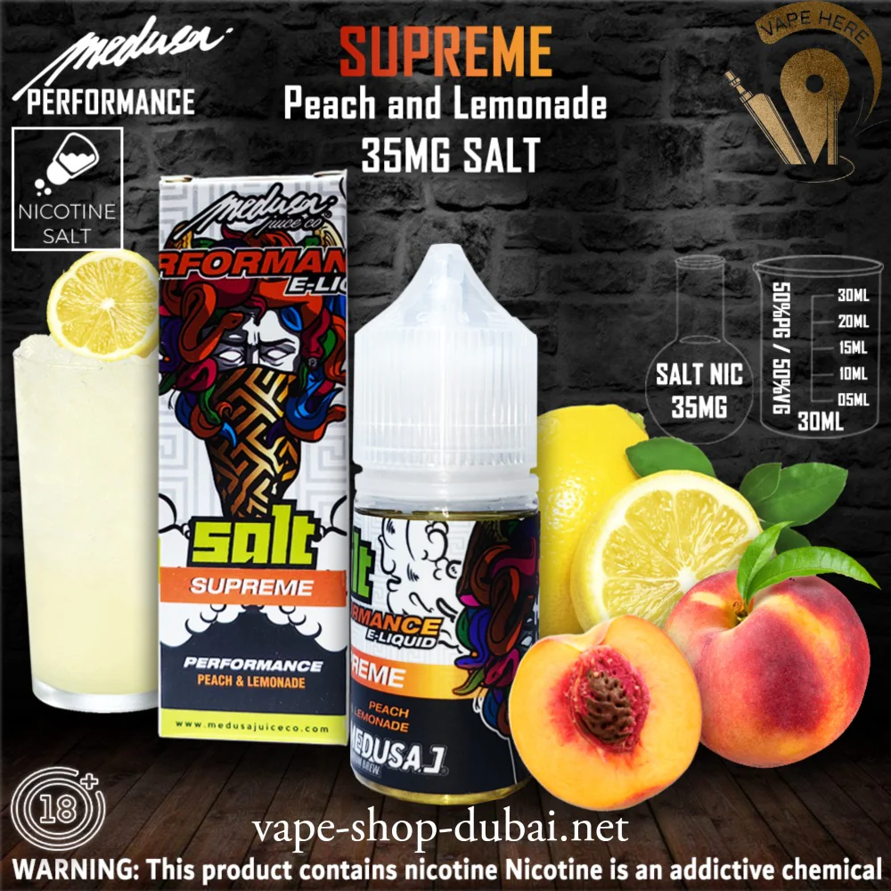 MEDUSA JUICE SUPREME SALTNIC 30ML - PERFORMANCE SERIES