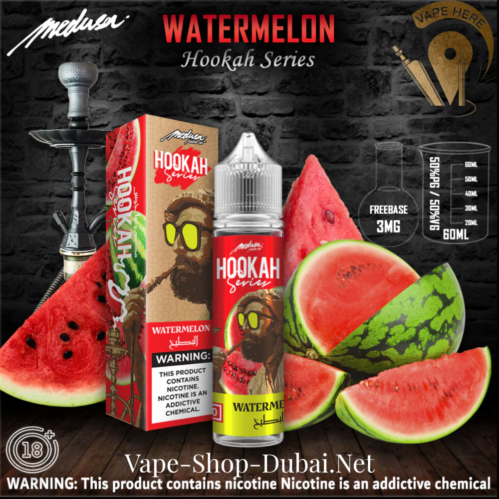 MEDUSA JUICE WATERMELON 60ML E-liquids - HOOKAH SERIES