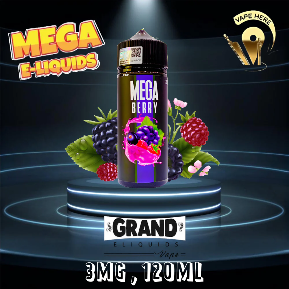 MEGA BERRY 60ML E-LIQUID -GRAND E-LIQUID - Image 2