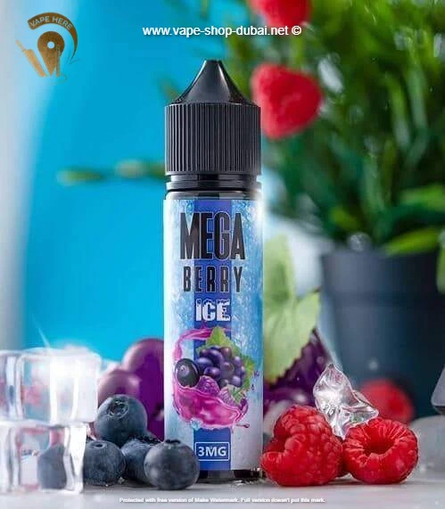 Mega Berry Ice 60ml E Liquid - Grand E-Liquid - Image 2