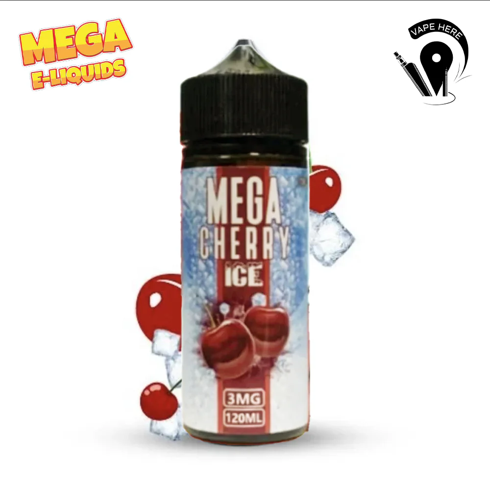 Mega Cherry Ice 60ml & 120ml E Liquid - Grand E-Liquid - Image 5