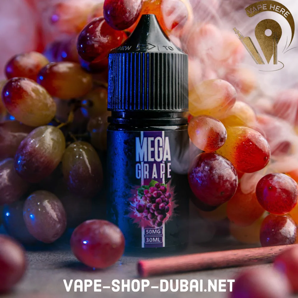 MEGA GRAPE 30ML SALTNIC -GRAND E-LIQUID - Image 2