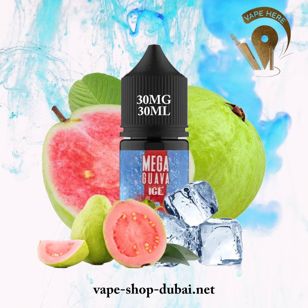 MEGA GUAVA ICE 30ml SaltNic - Grand E-Liquid - Image 2