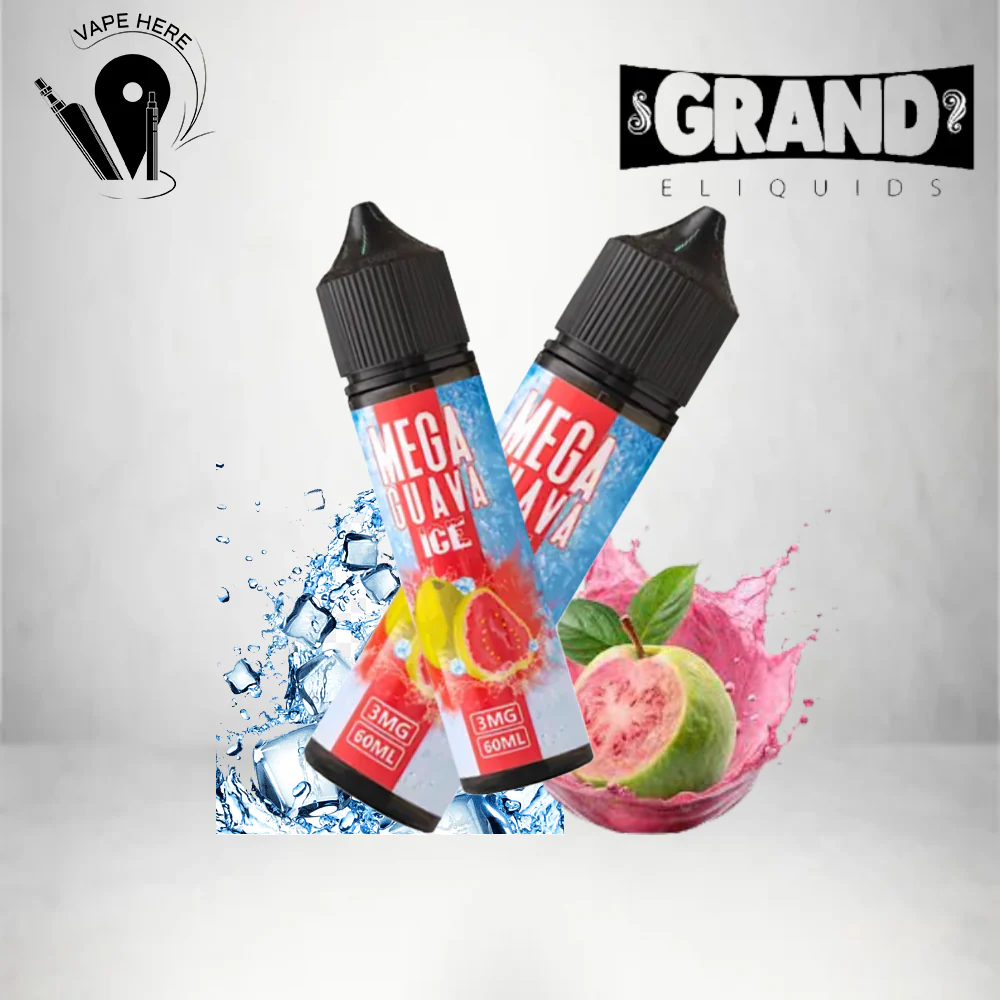 MEGA GUAVA ICE 60ML E-LIQUID -GRAND E-LIQUID - Image 2
