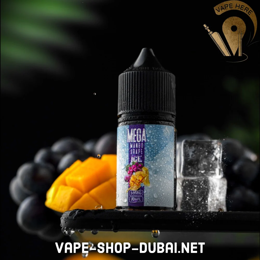 MEGA MANGO GRAPE ICE 30ML SALTNIC -GRAND E-LIQUID