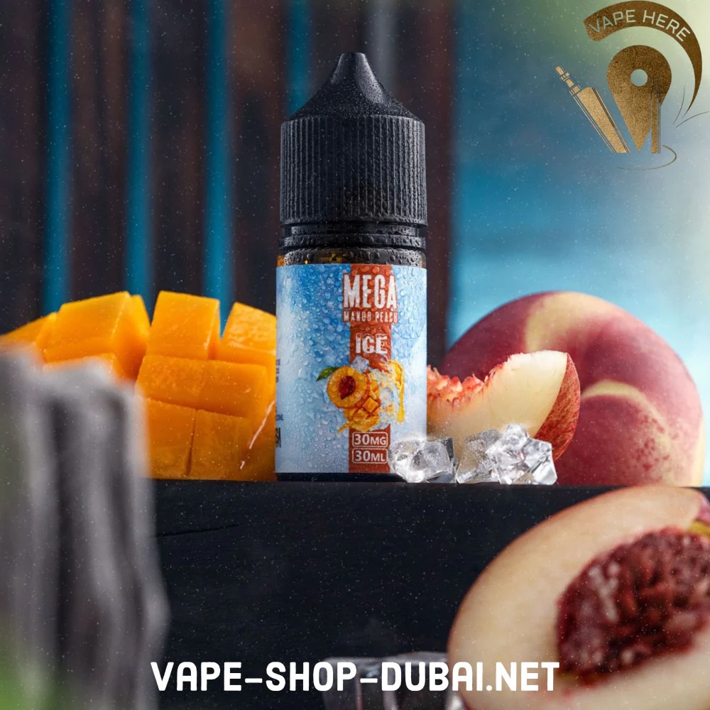 MEGA MANGO PEACH ICE 30ML SALTNIC -GRAND E-LIQUID