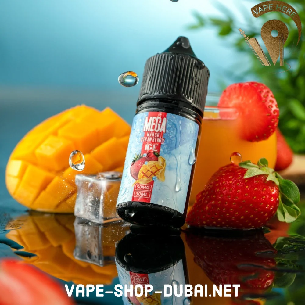 MEGA MANGO STRAWBERRY ICE 30ML SALTNIC -GRAND E-LIQUID