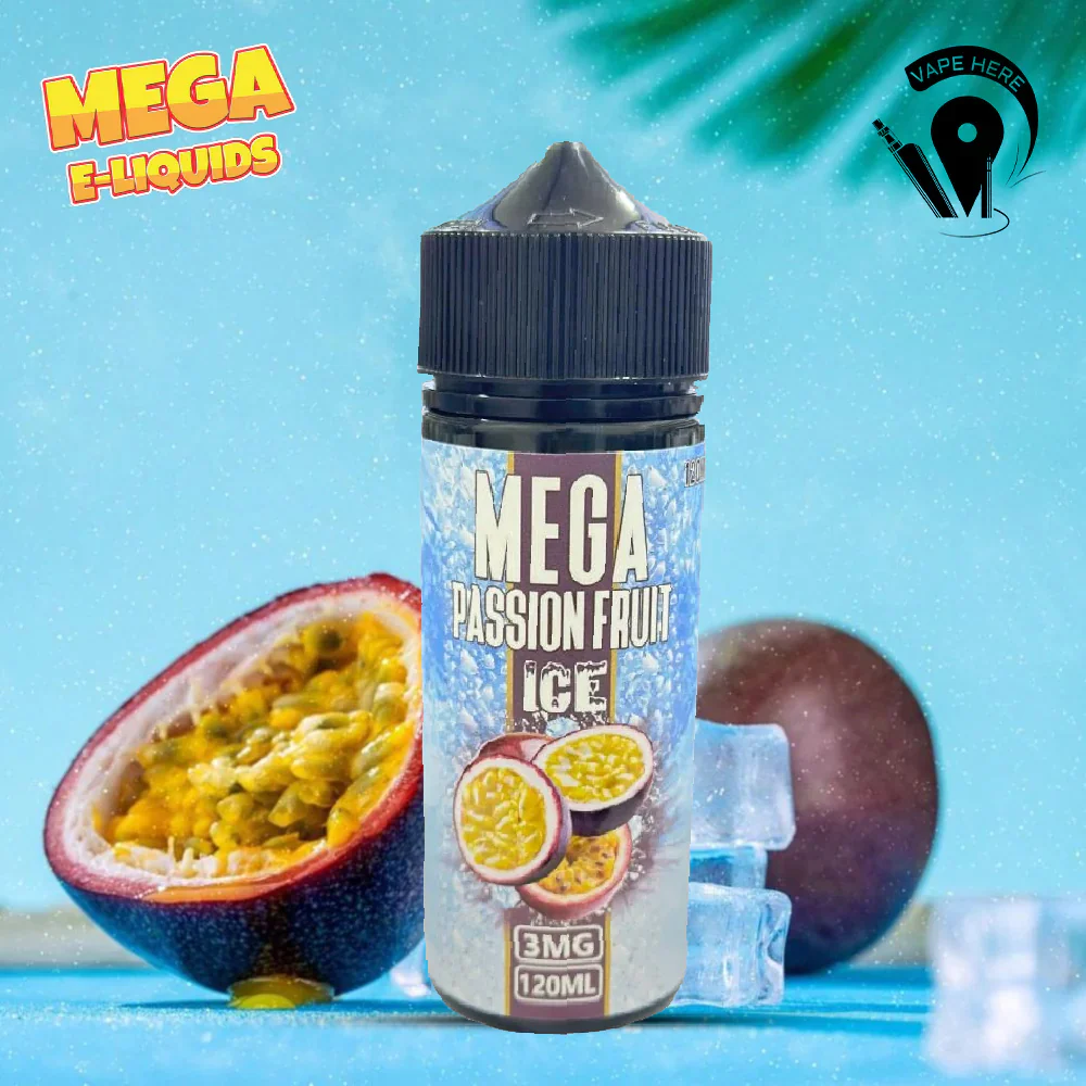 MEGA PASSION FRUIT ICE 120ML E-LIQUID -GRAND E-LIQUID