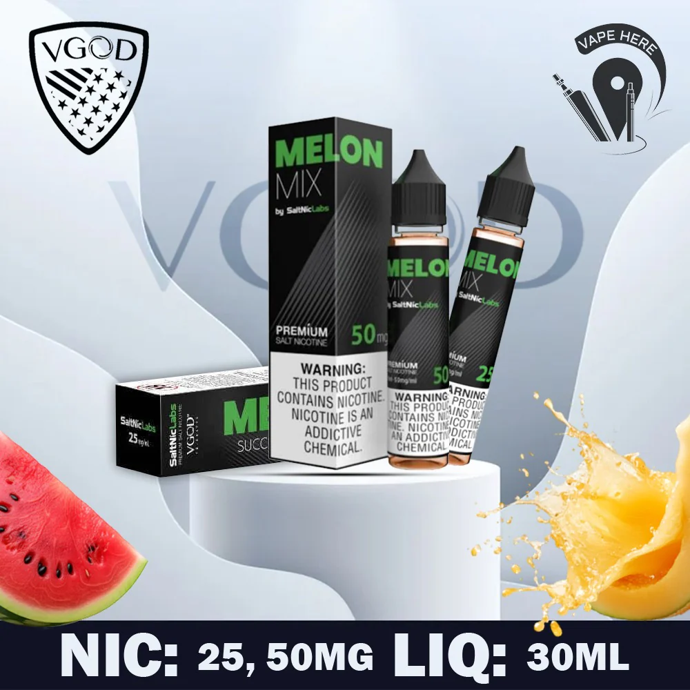 VGOD Melon Mix Salt Nic - 30ml - Image 2