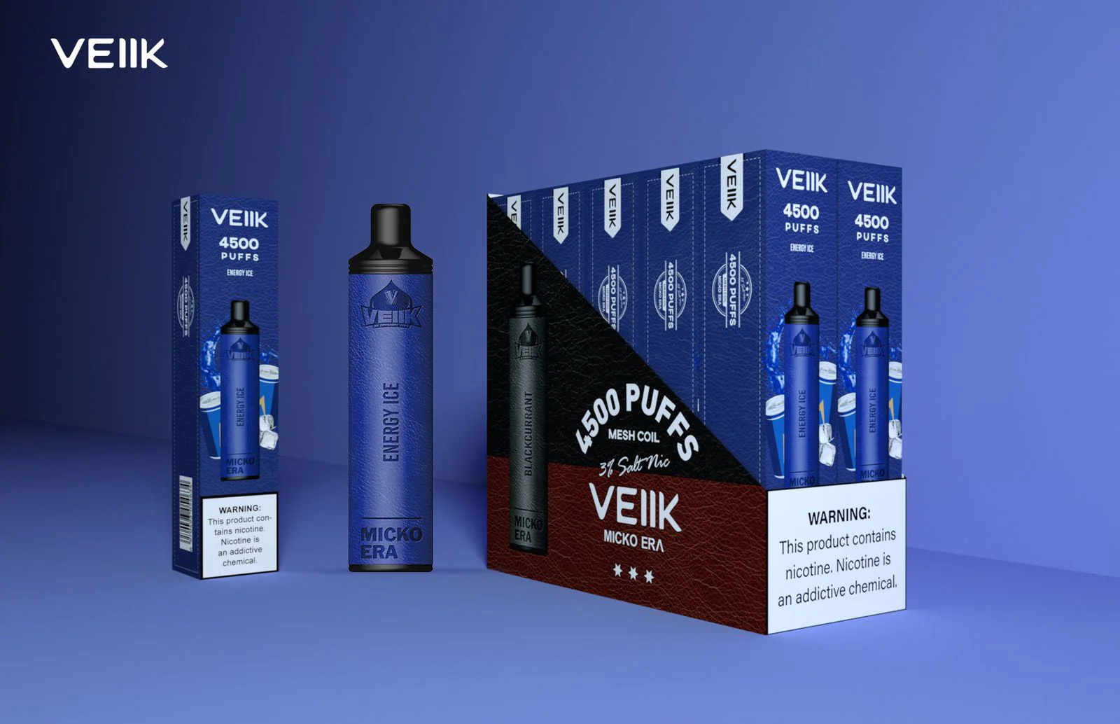 Veiik Micko Era 4500 puffs Disposable 30 mg - Image 10