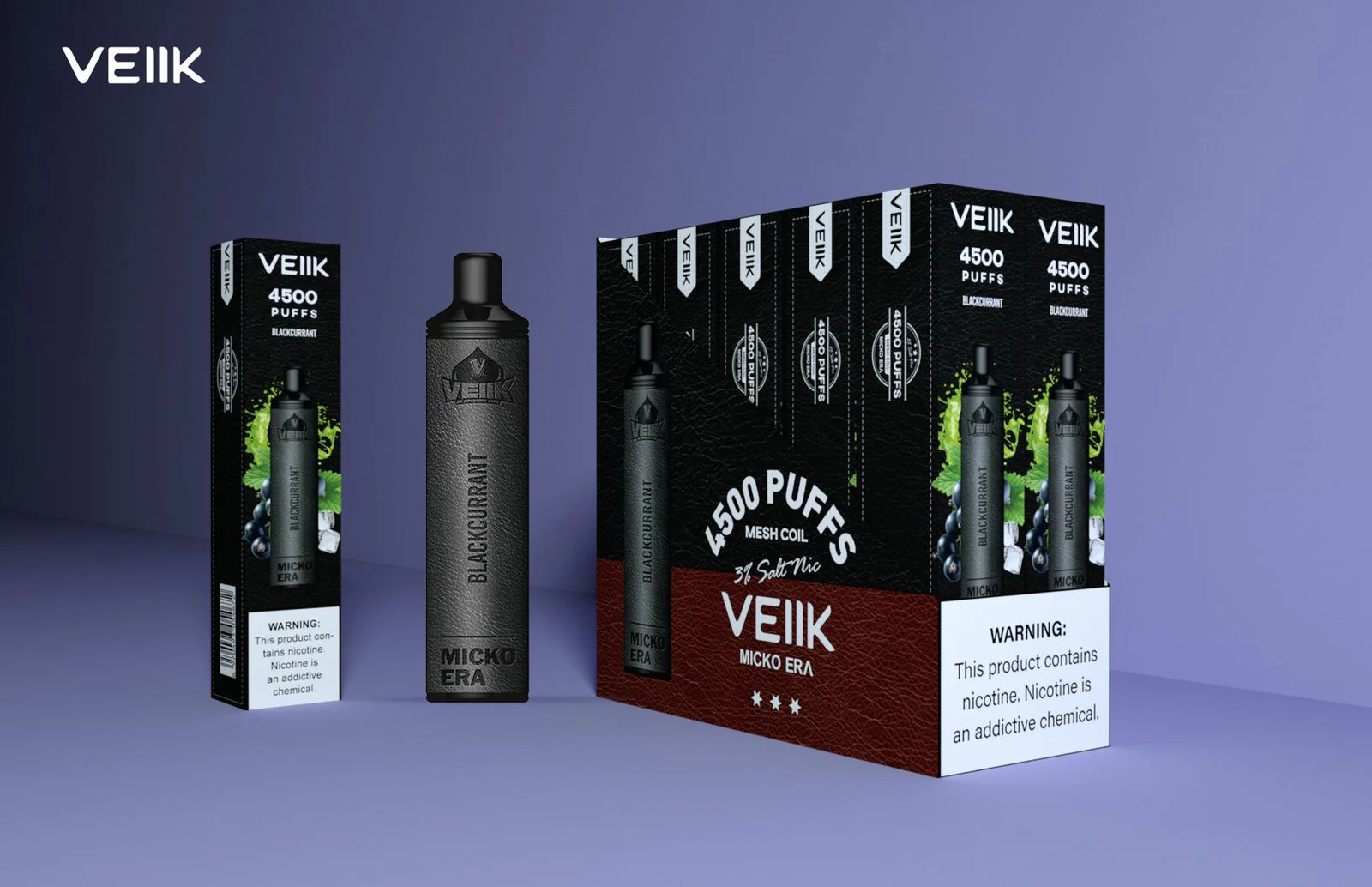 Veiik Micko Era 4500 puffs Disposable 30 mg - Image 12