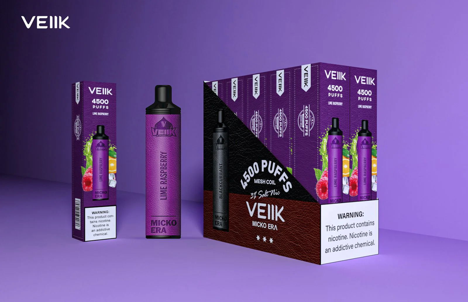Veiik Micko Era 4500 puffs Disposable 30 mg - Image 13