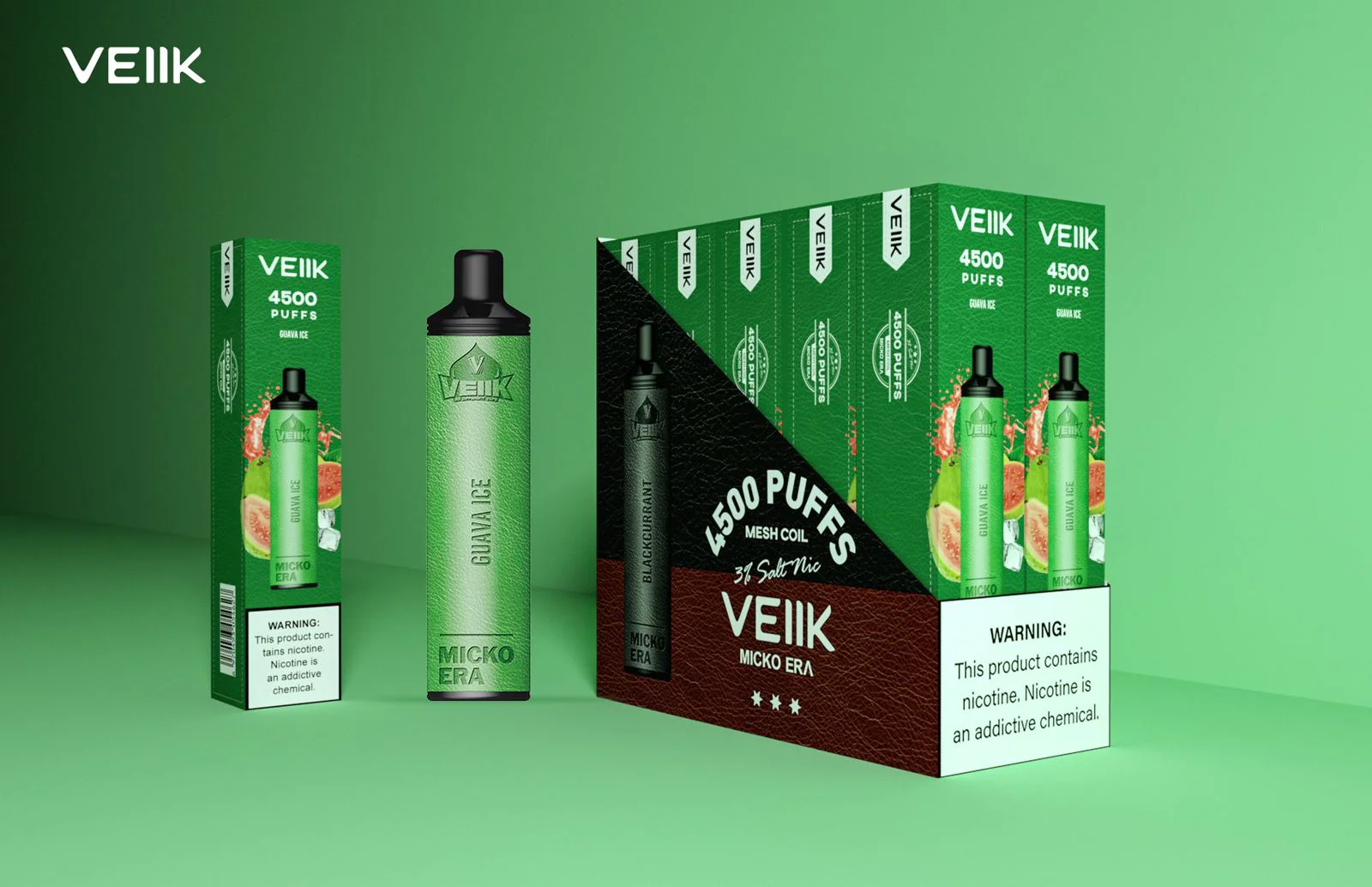 Veiik Micko Era 4500 puffs Disposable 30 mg - Image 5