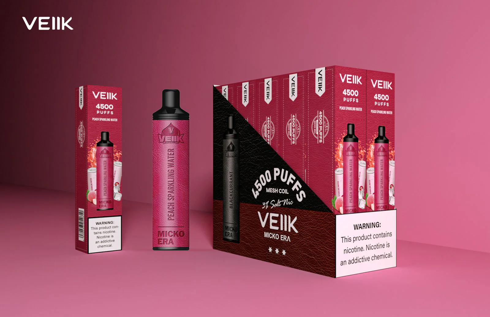 Veiik Micko Era 4500 puffs Disposable 30 mg - Image 6